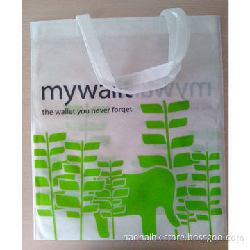 Die out nonwoven shopping bags for gifts or clothing packaging, washable